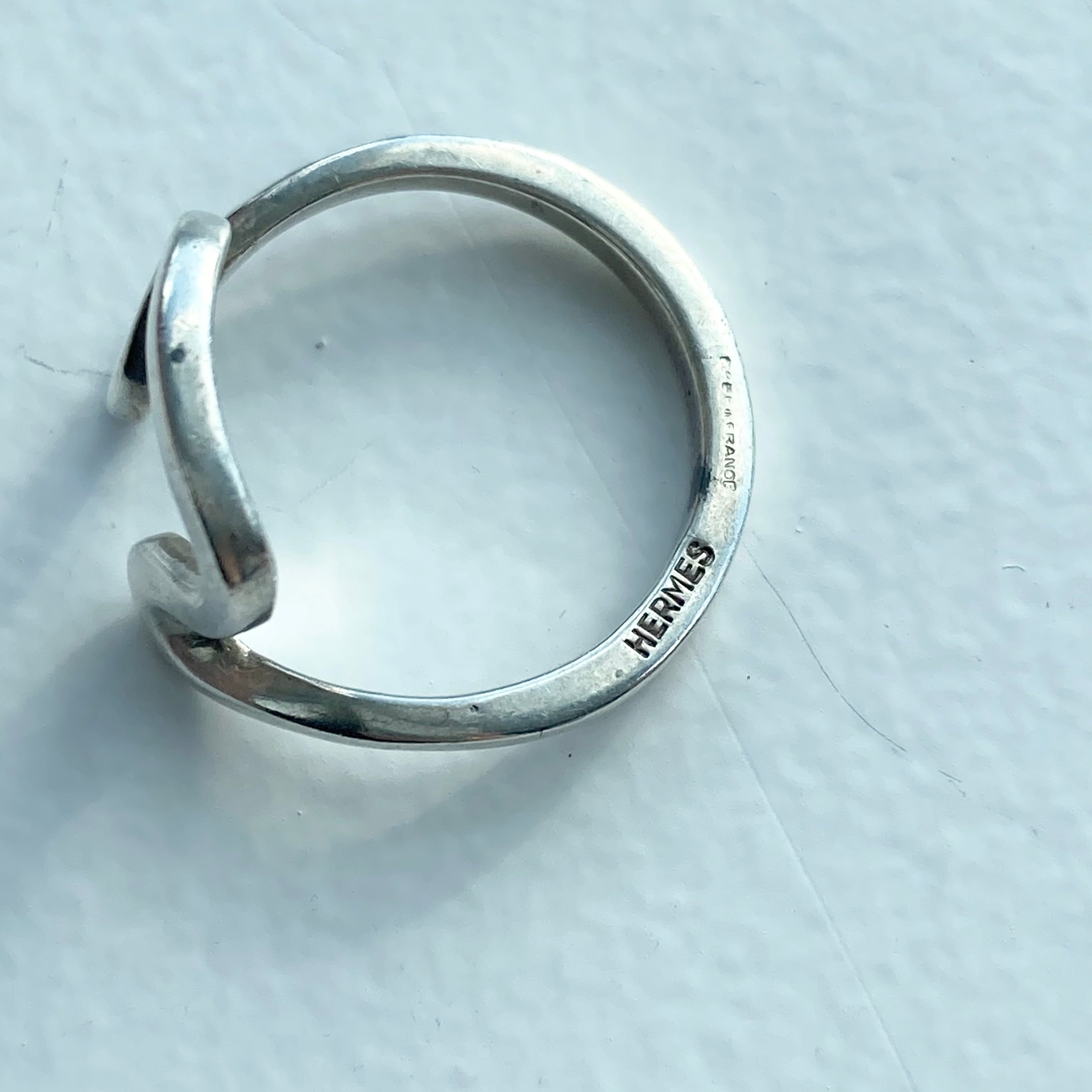 60s Hermes vintage ring SV800 エルメス ヴィンテージ リング 指輪 60